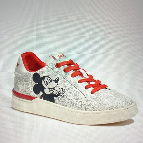 ❤️ COACH DISNEY MICKEY MOUSE X KEITH HARING SNEAKERS ❤️ - Picture 3 of 15